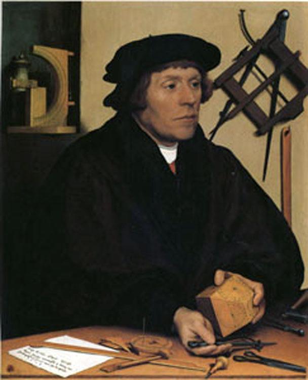 Hans Holbein Nicholas Kratzer (mk05) Germany oil painting art